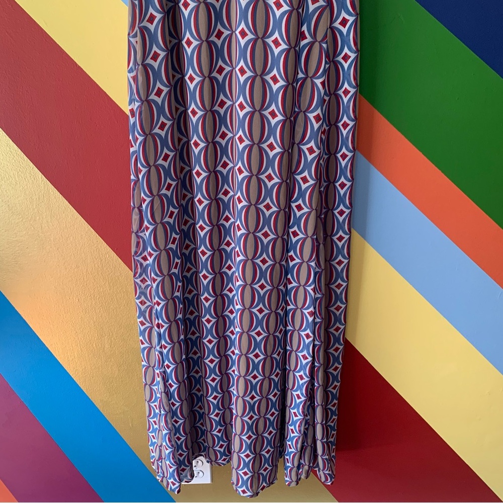 Sinéquanone Geometric Pattern Maxi Dress – Size S - Picture 6 of 8